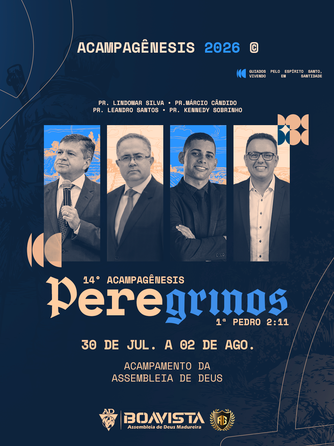 Cartaz Oficial Acampagênesis 2026